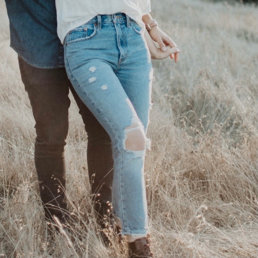 Abercrombie and Fitch Mom Jeans